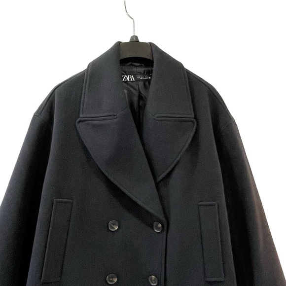 Zara Gray Jacket, Size Medium - Picture 5 of 12